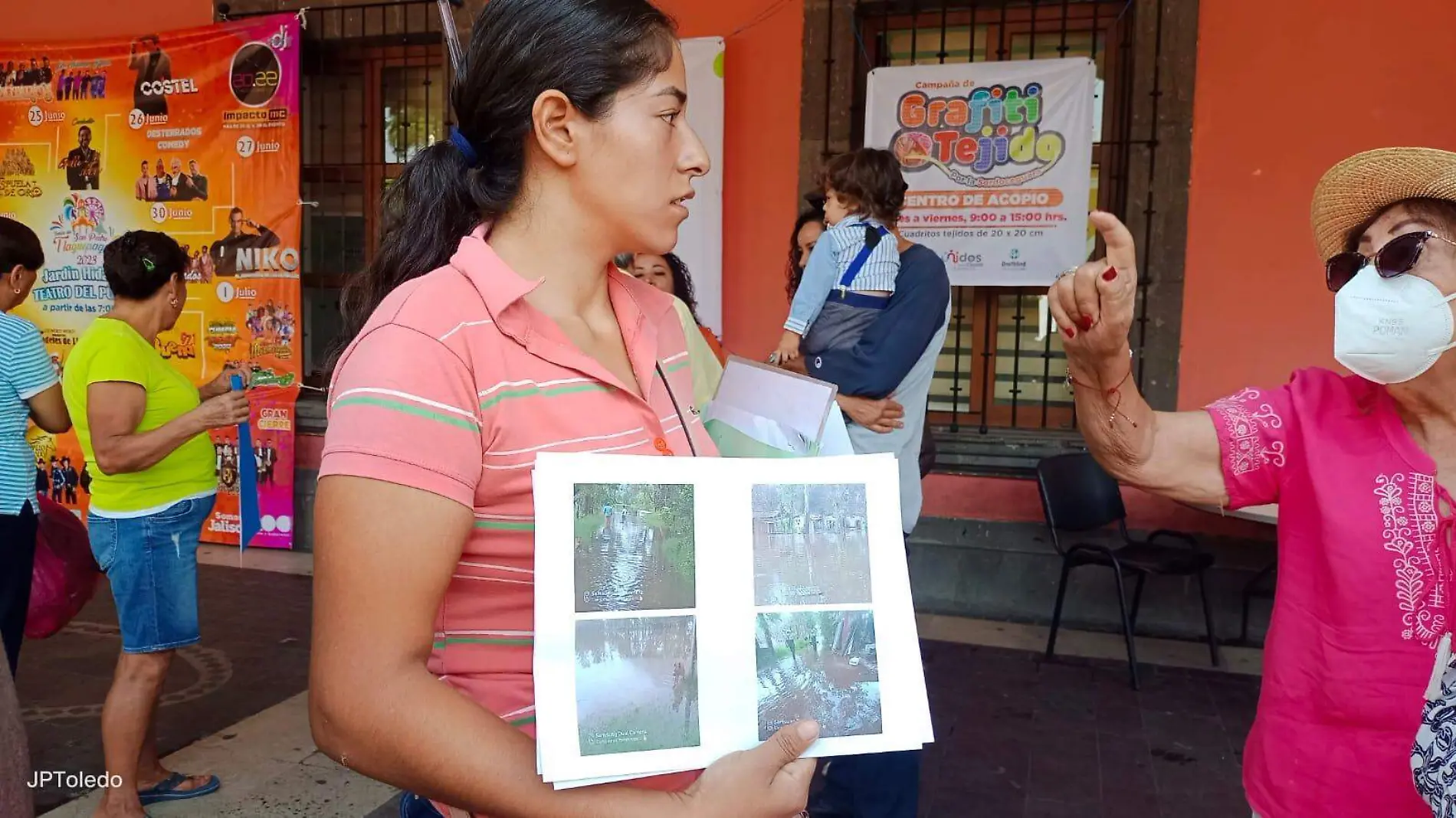 Vecinos colonia Solidaridad